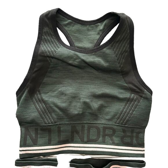LNDR Aero Workout Legging Set Dark‎ Green Sz XS-S - Picture 5 of 8